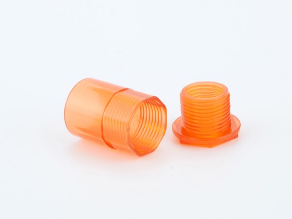 PVC紅藍透明線管杯梳 PVC紅藍透明線管杯梳